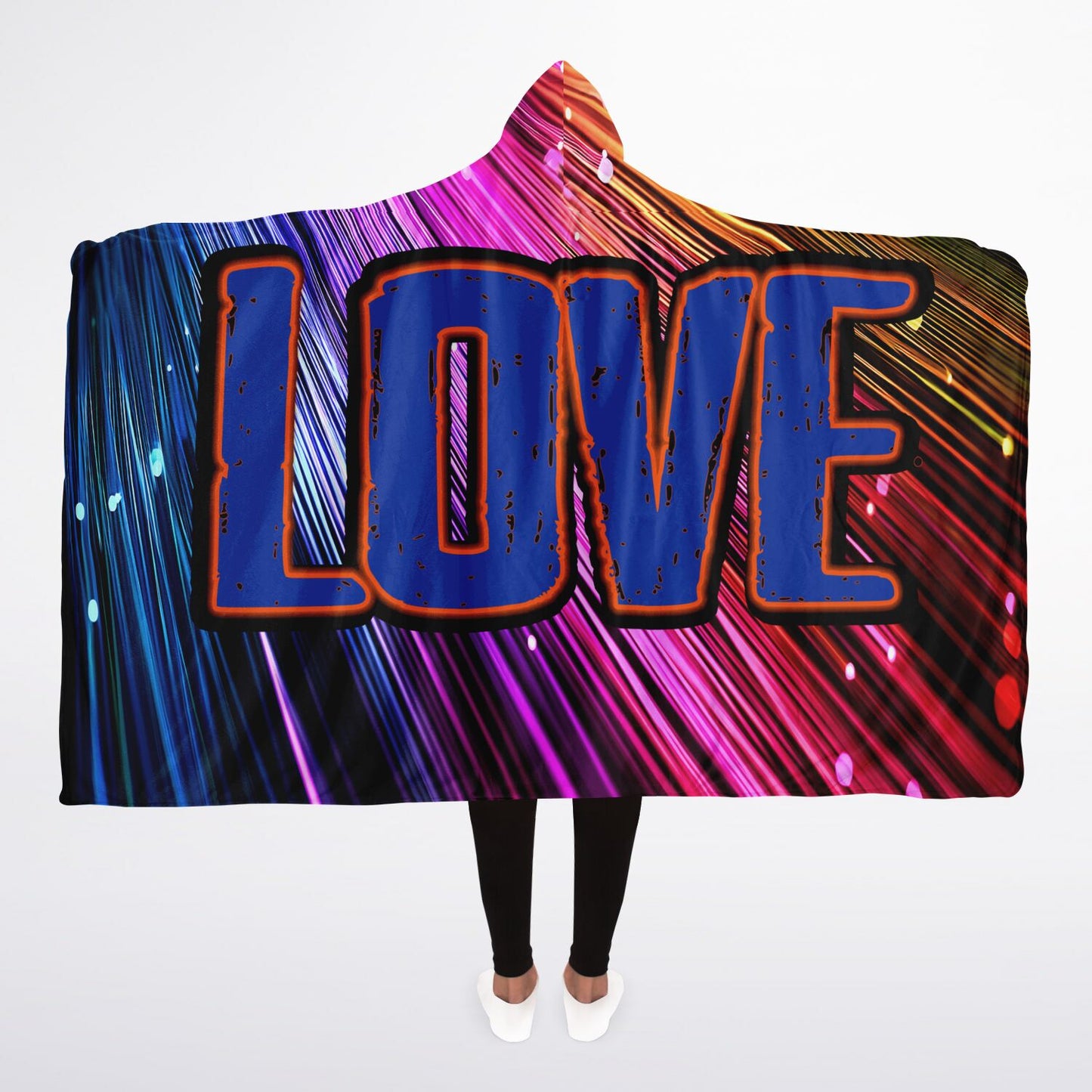Hooded Blanket - Love
