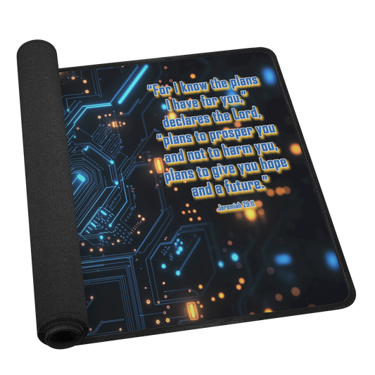 Jeremiah 29:11 Desk Mat - Above The Rest