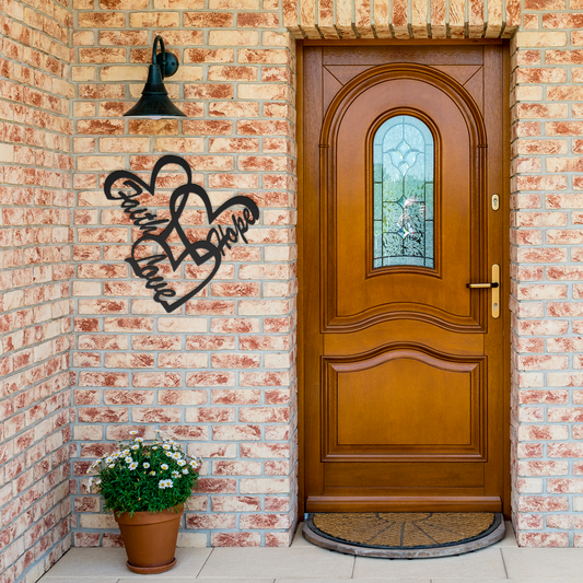 Metal Sign - Hearts - Above The Rest