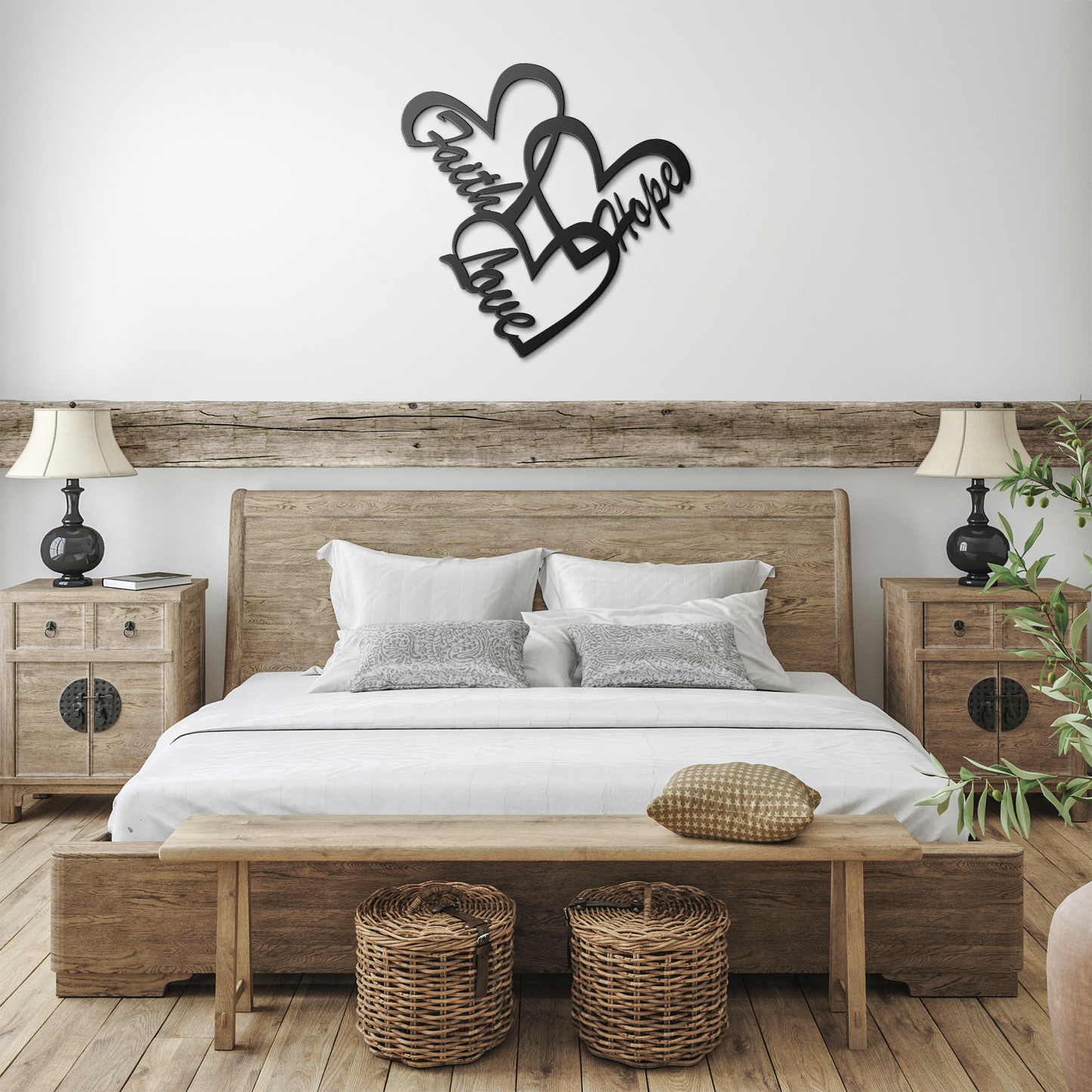 Metal Sign - Hearts - Above The Rest