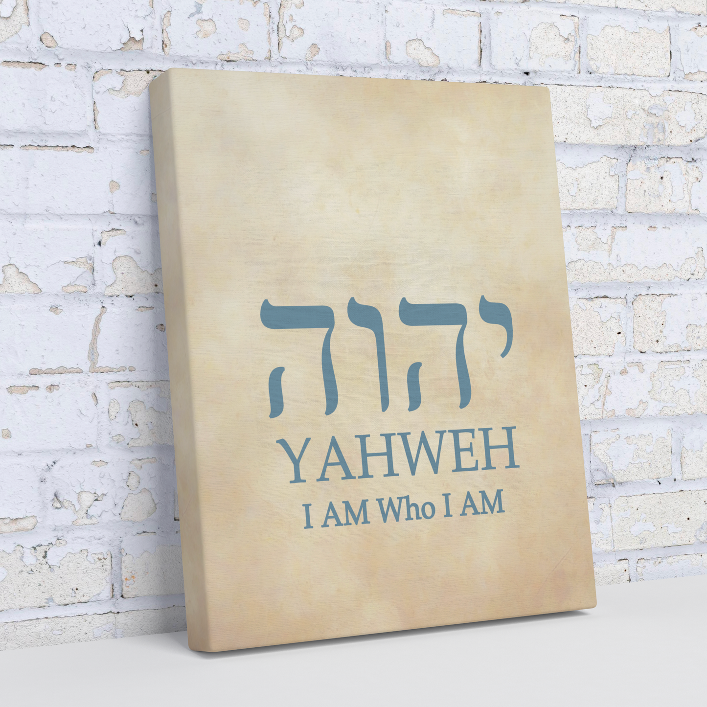 YAHWEH Canvas Wall Decor - Above The Rest