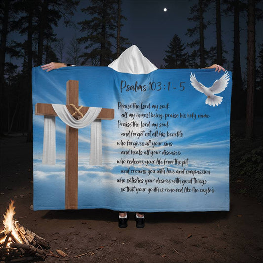 Hooded Blanket - Psalms 103 - Above The Rest