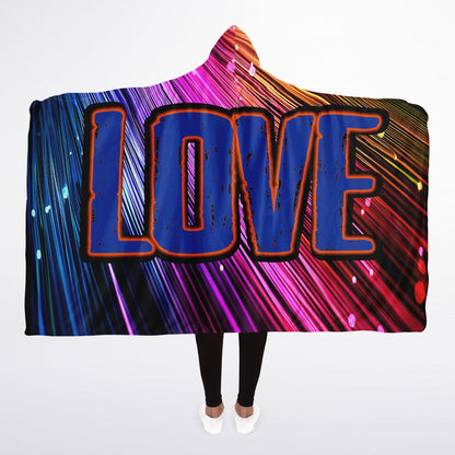 Hooded Blanket - Love