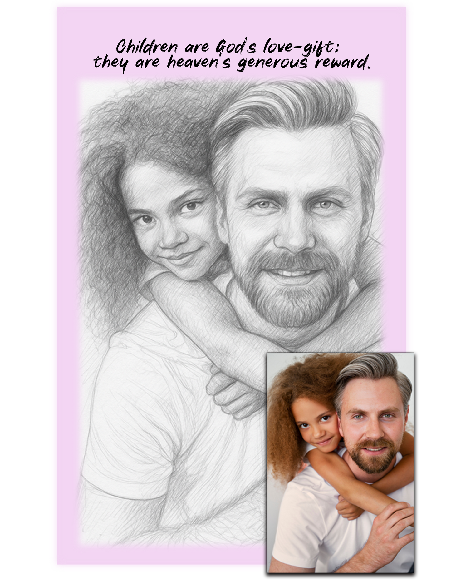 Custom Photo to Art Canvas – Turn Your Photo Into a Work of Art | Personalized Christian Wall Decor