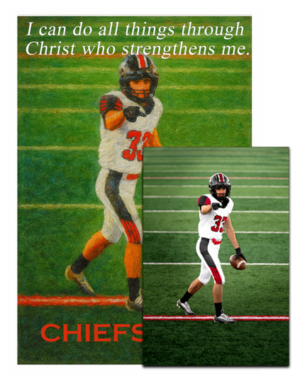 Custom Photo to Art Canvas – Turn Your Photo Into a Work of Art | Personalized Christian Wall Decor