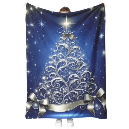 Blue_Shimmering_Christmas_Tree_V_Blanket_Model_Mockup.png