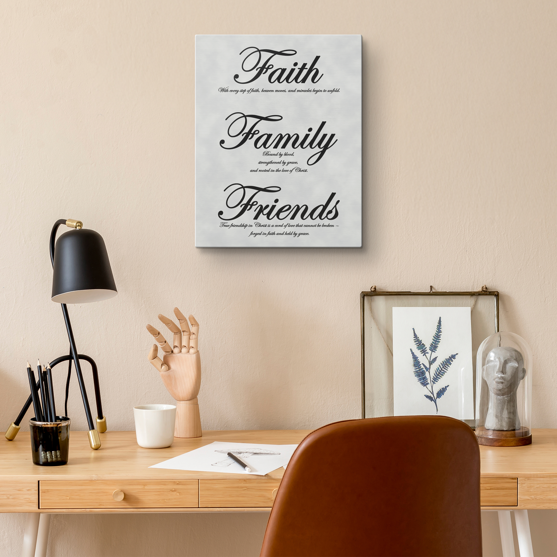 Faith, Family, Friends Black - Above The Rest