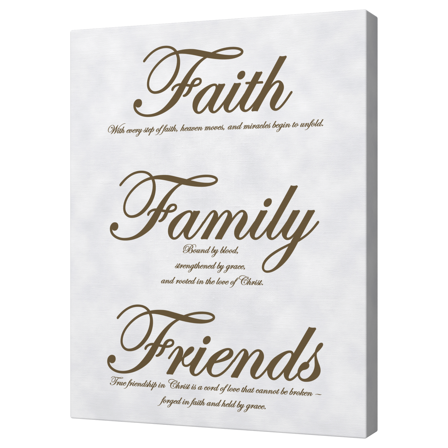 Faith, Family, Friends Brown - Above The Rest