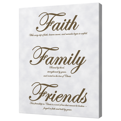 Faith, Family, Friends Brown - Above The Rest