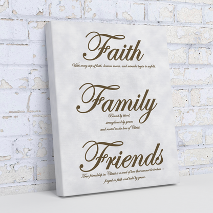 Faith, Family, Friends Brown - Above The Rest