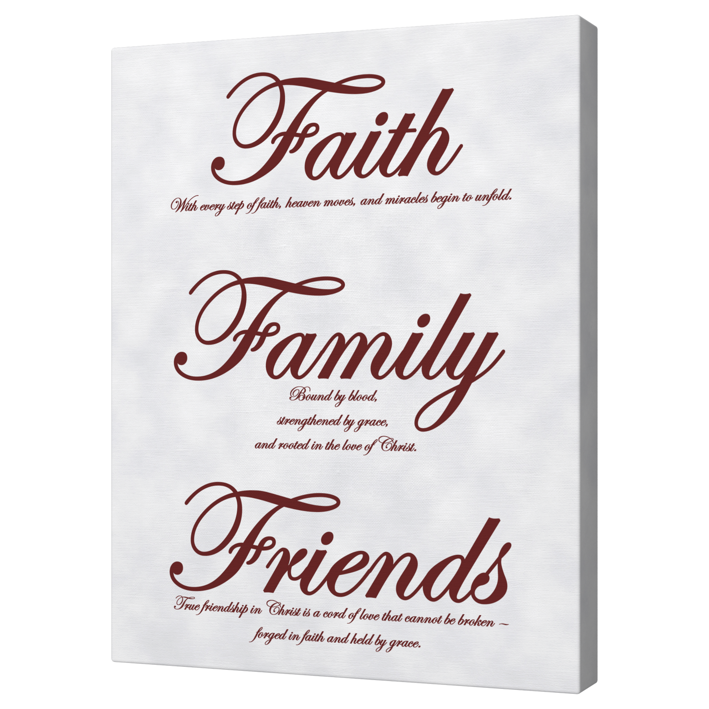 Faith, Family, Friends Cherry - Above The Rest