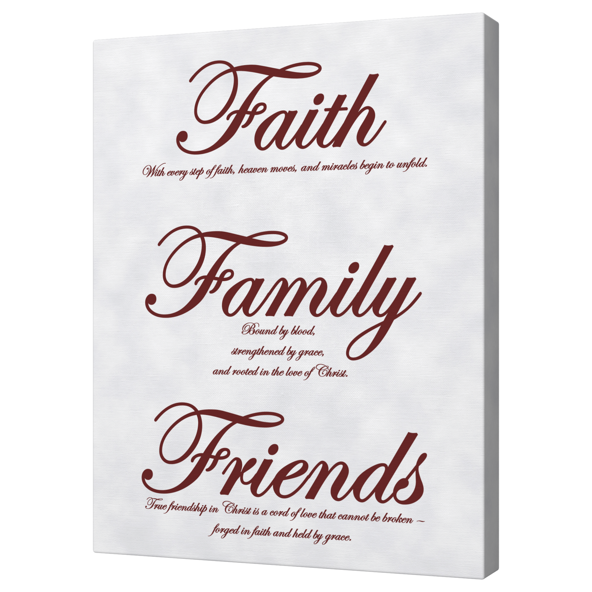 Faith, Family, Friends Cherry - Above The Rest