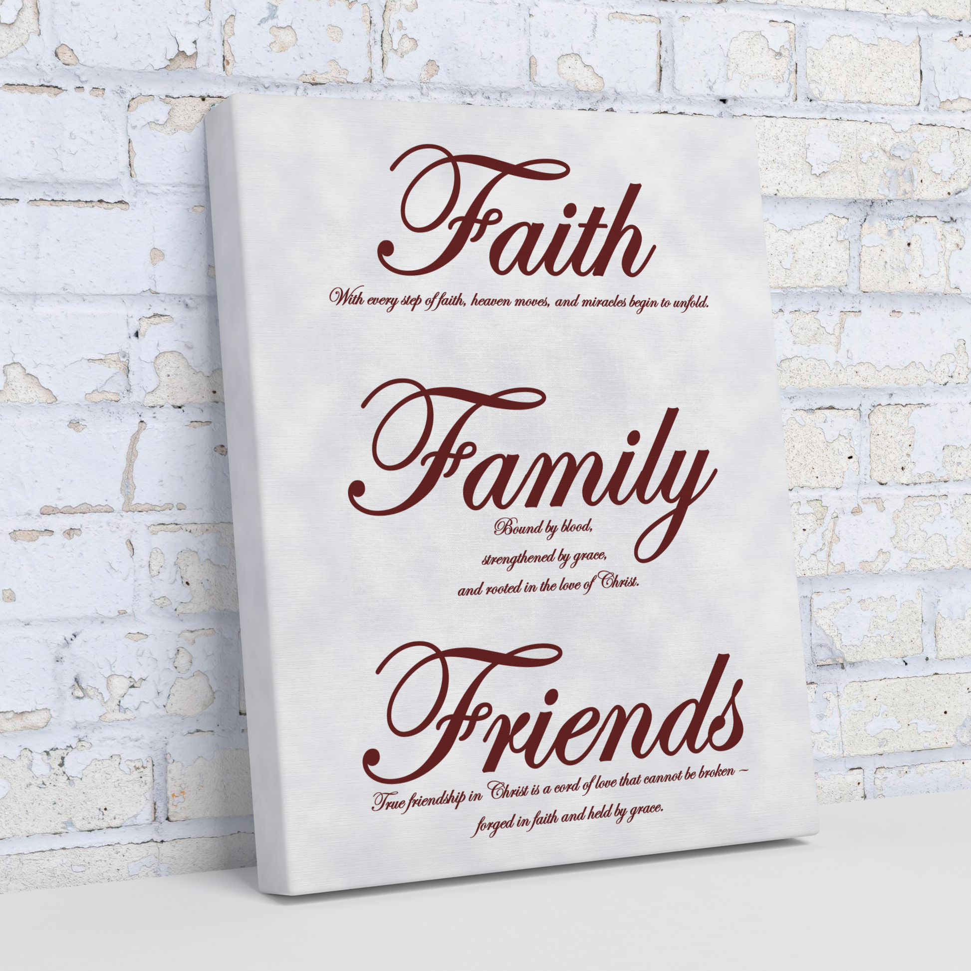 Faith, Family, Friends Cherry - Above The Rest