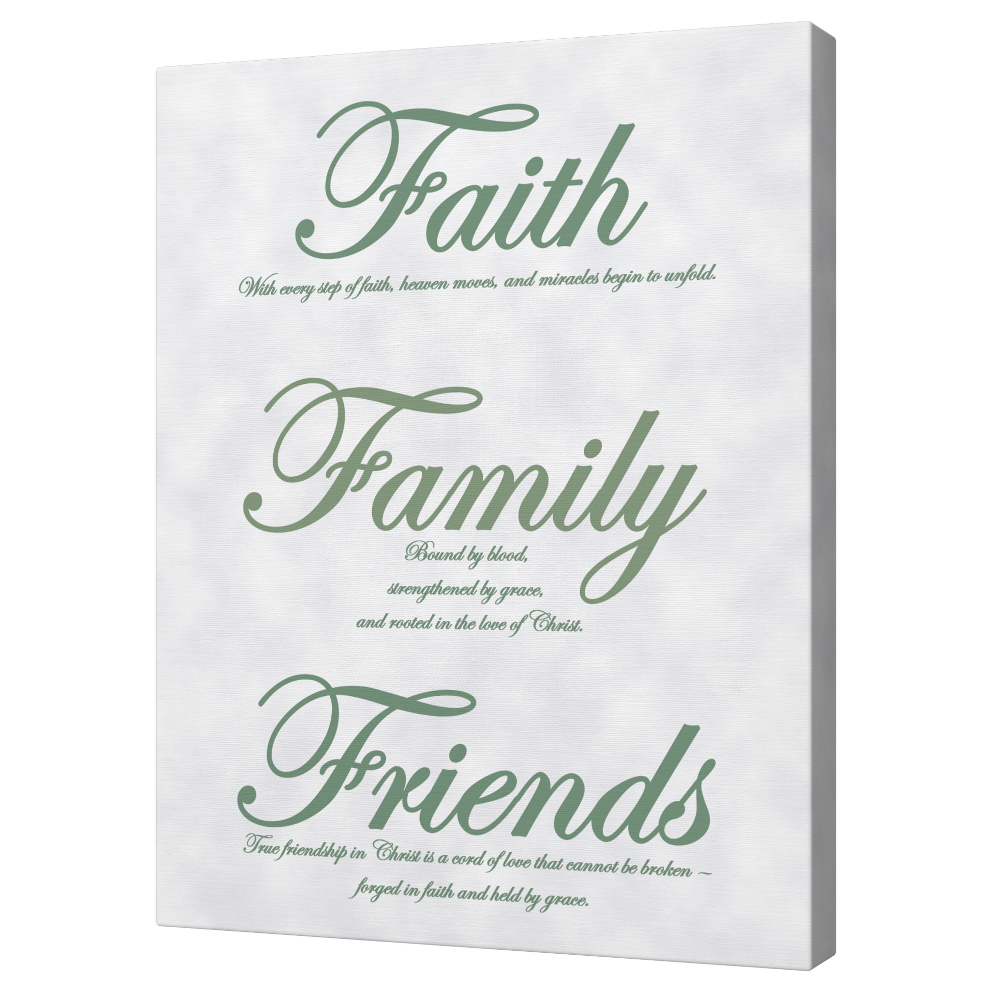 Faith, Family, Friends Dusty Green - Above The Rest