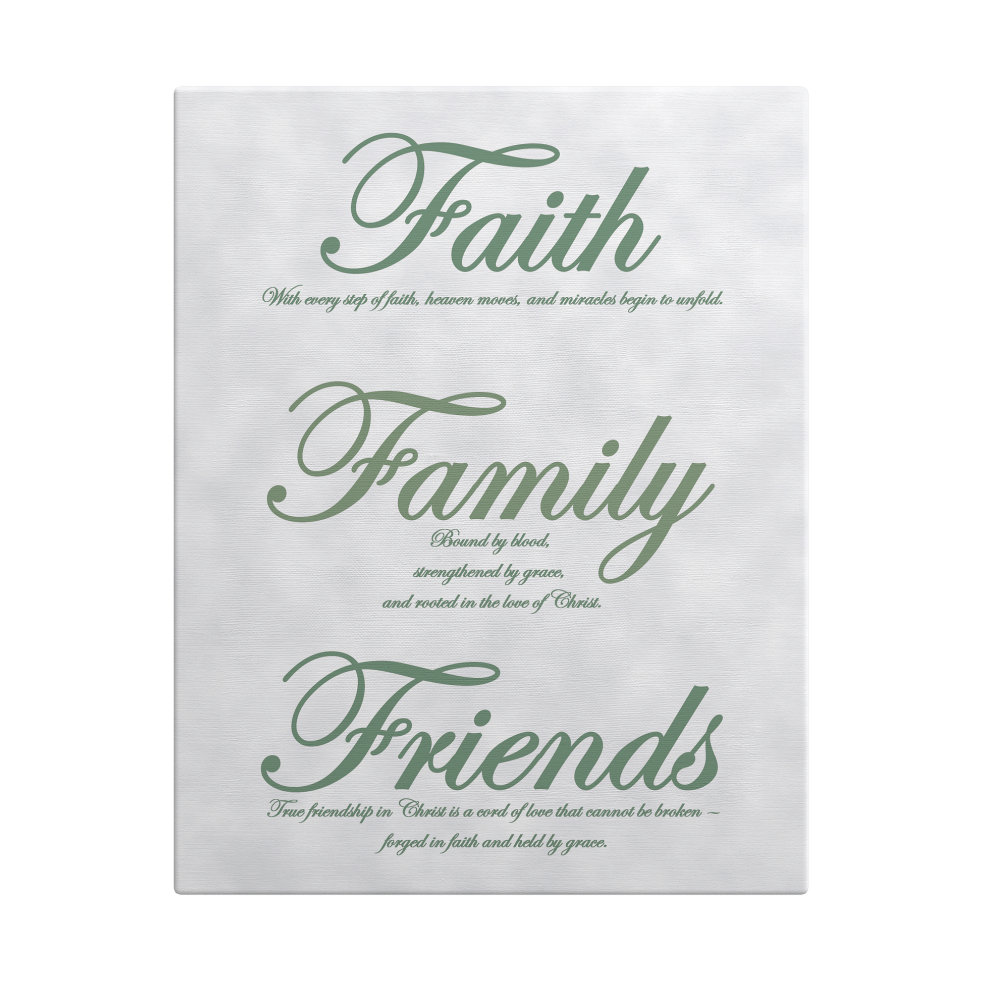 Faith, Family, Friends Dusty Green - Above The Rest