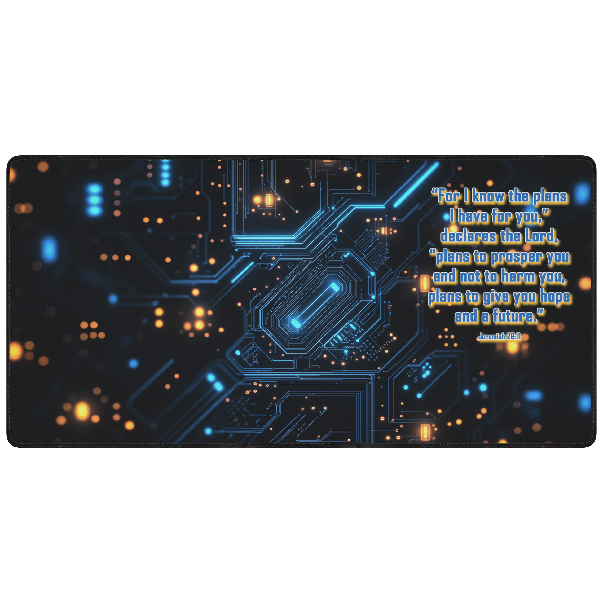 Jeremiah 29:11 Desk Mat - Above The Rest