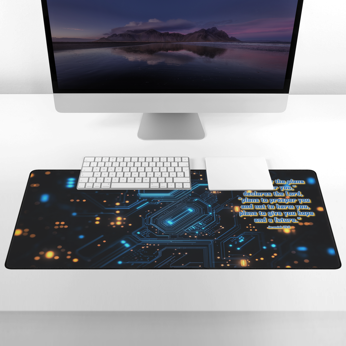 Jeremiah 29:11 Desk Mat - Above The Rest