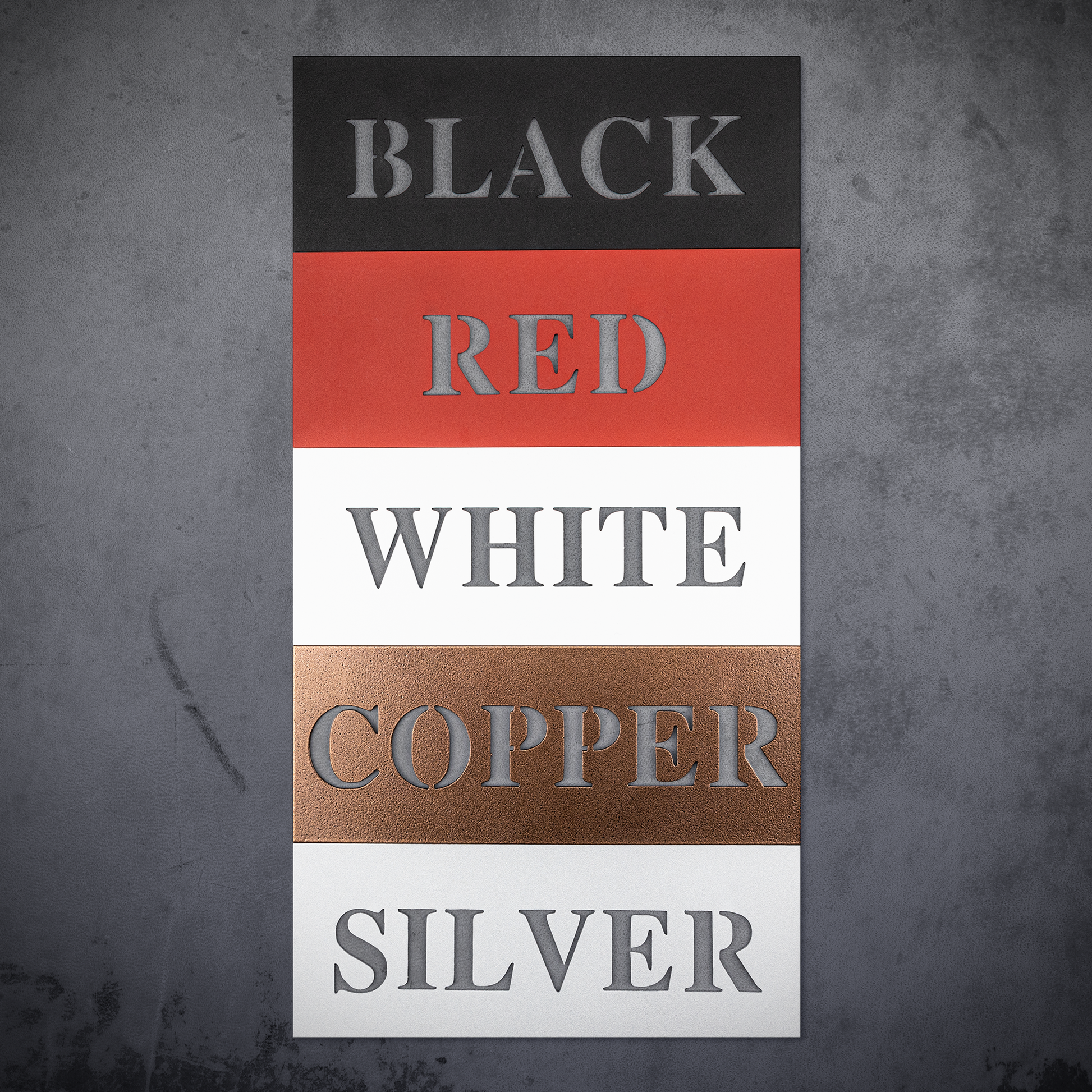 Metal Sign - Faith, Hope, Love - Above The Rest