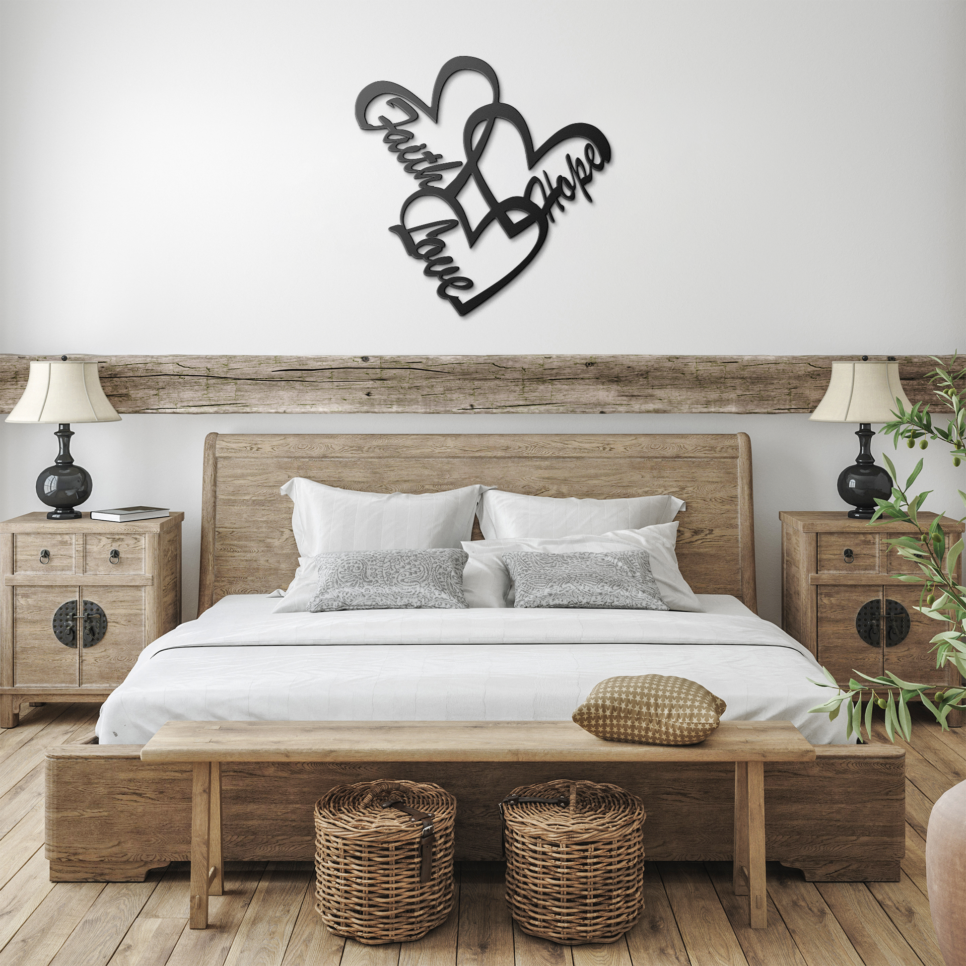 Metal Sign - Hearts - Above The Rest