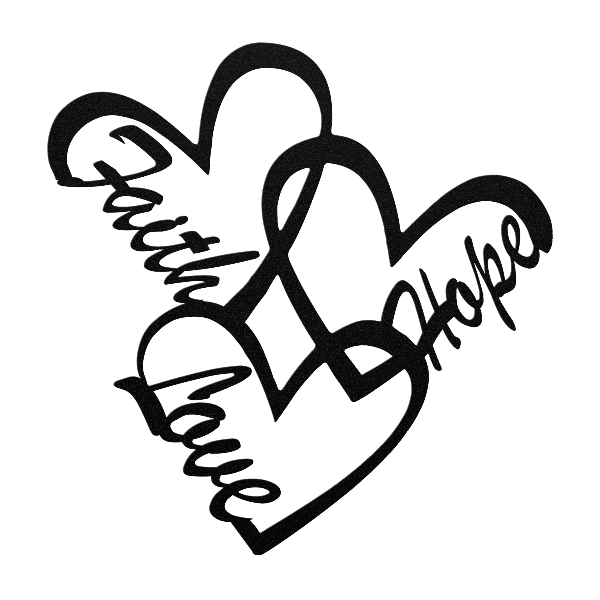 Metal Sign - Hearts - Above The Rest