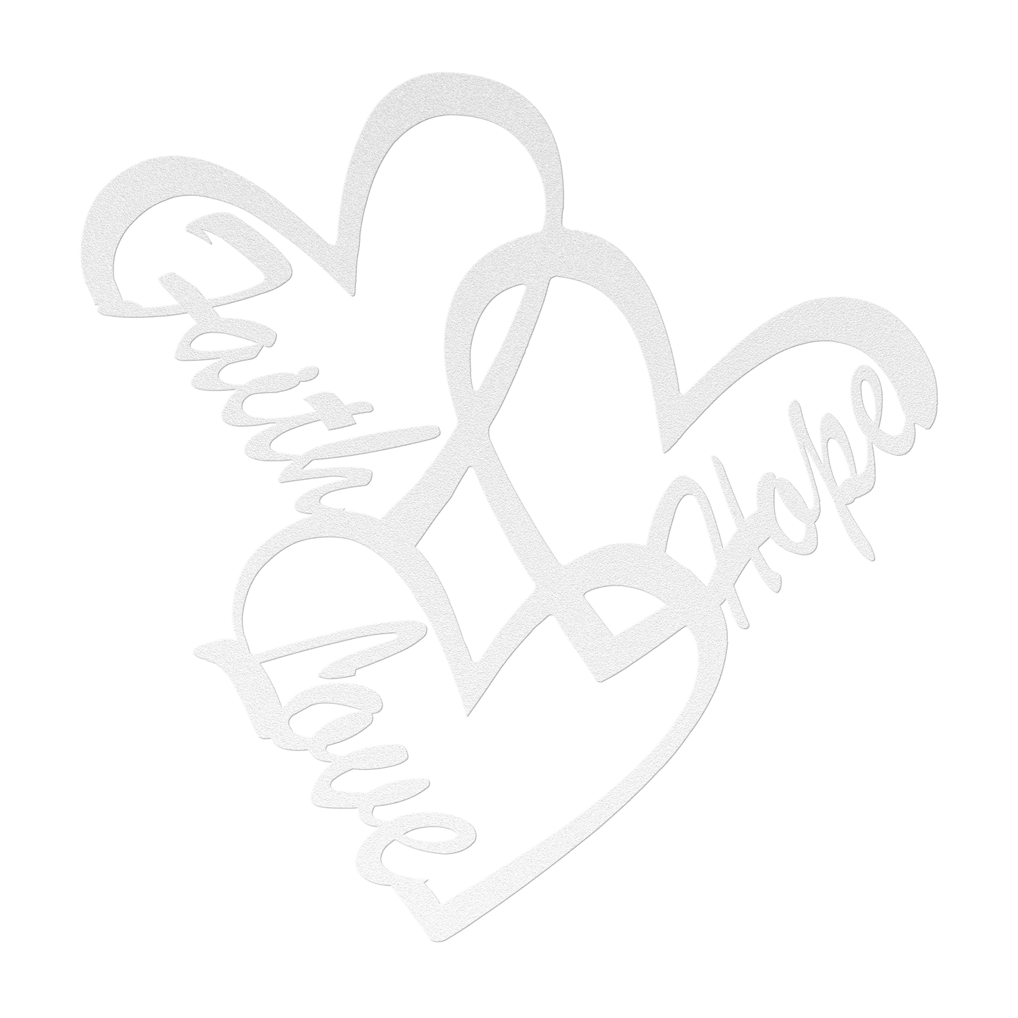 Metal Sign - Hearts - Above The Rest
