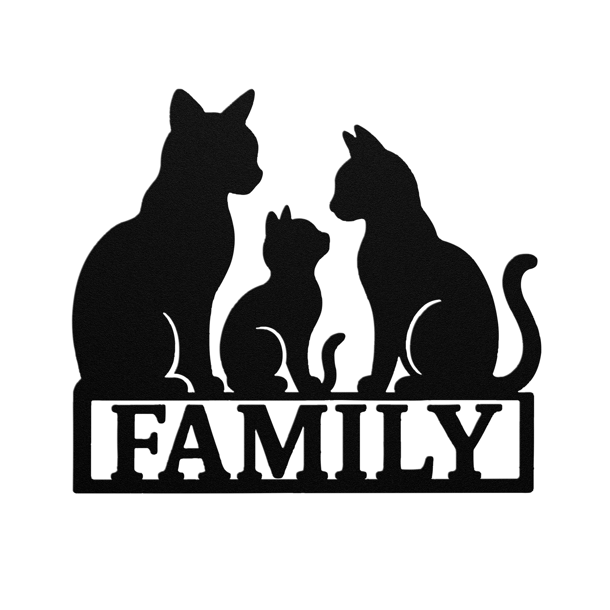 Metal Sign Kitty Family - Above The Rest