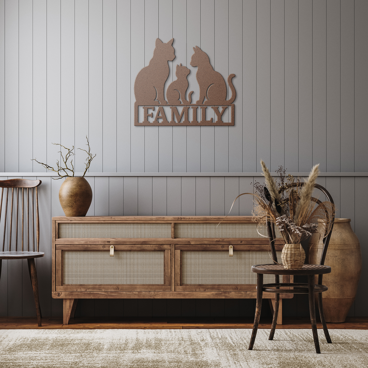 Metal Sign Kitty Family - Above The Rest
