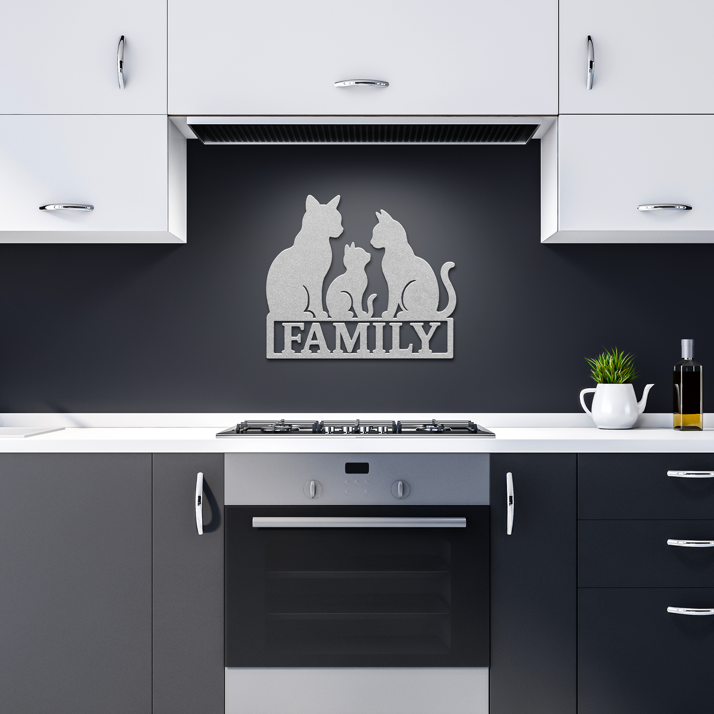 Metal Sign Kitty Family - Above The Rest