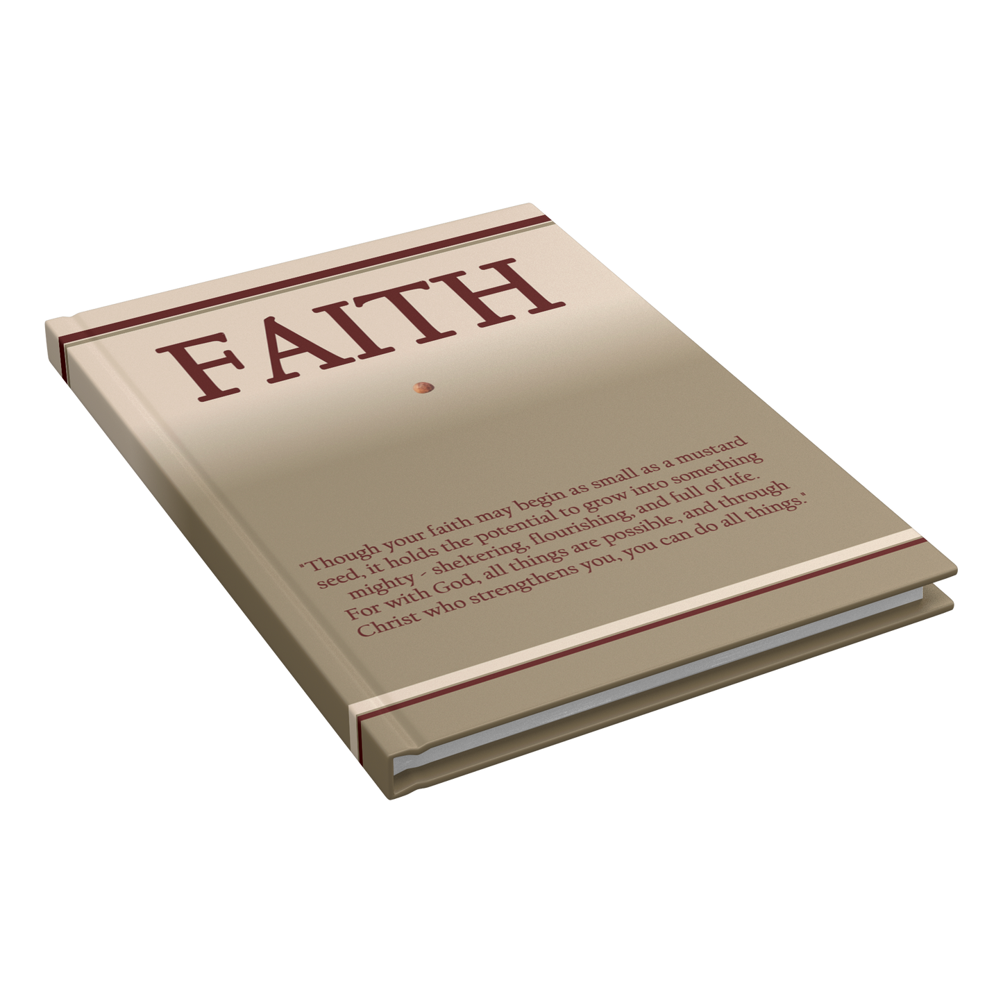 Mustard Seed Faith Journal - Above The Rest