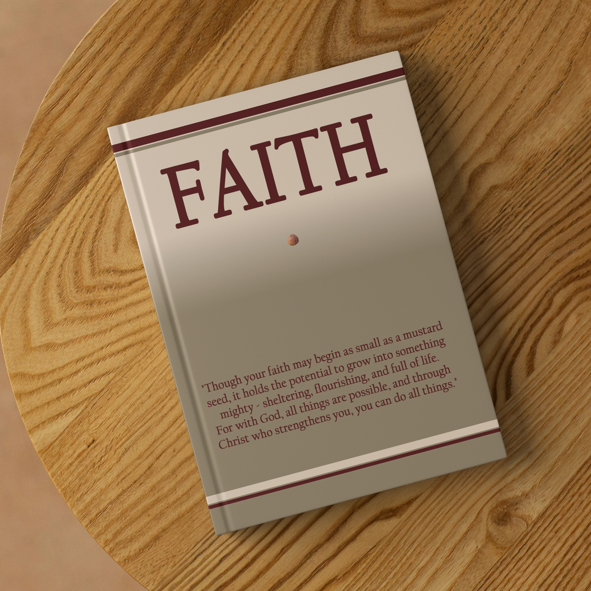 Mustard Seed Faith Journal - Above The Rest