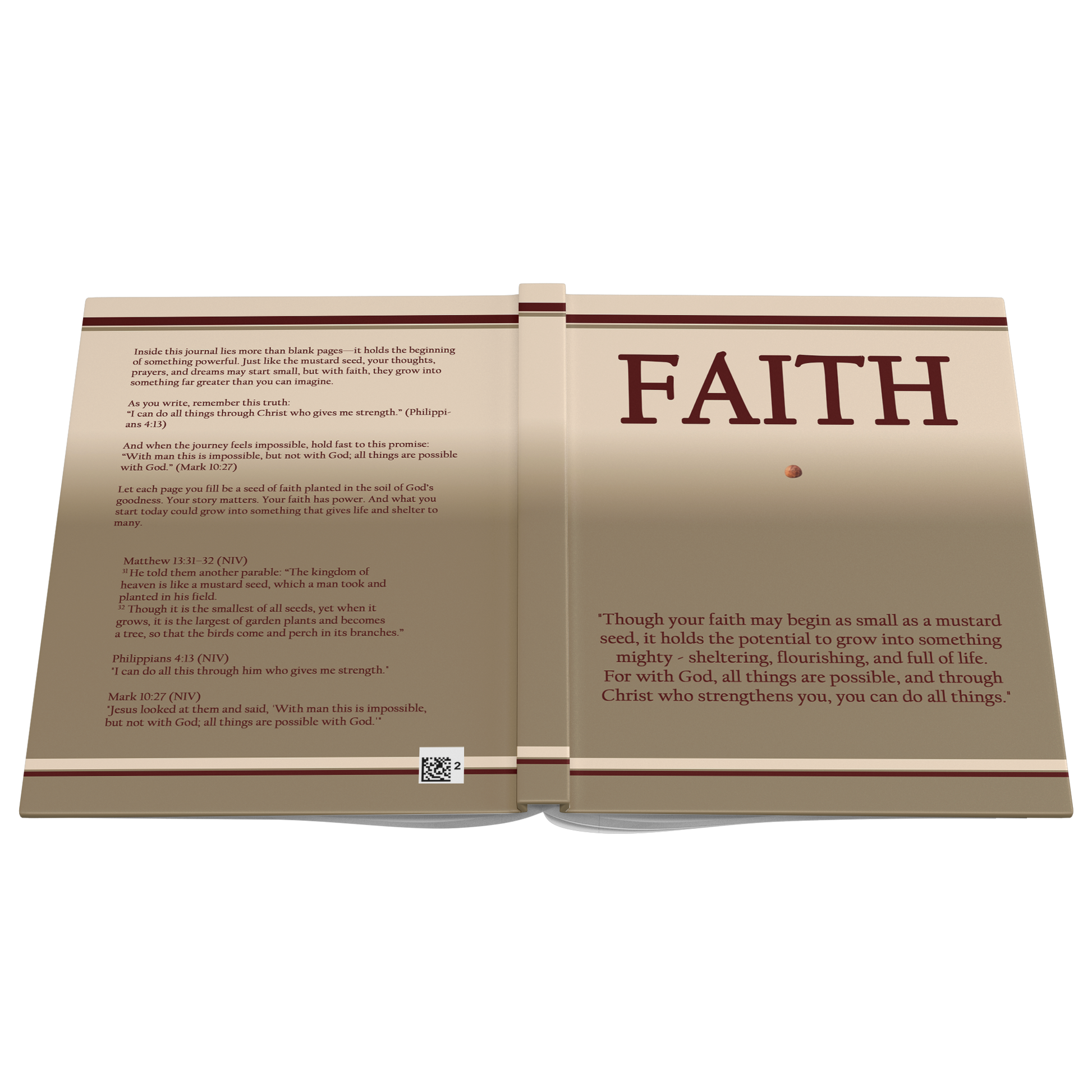 Mustard Seed Faith Journal - Above The Rest