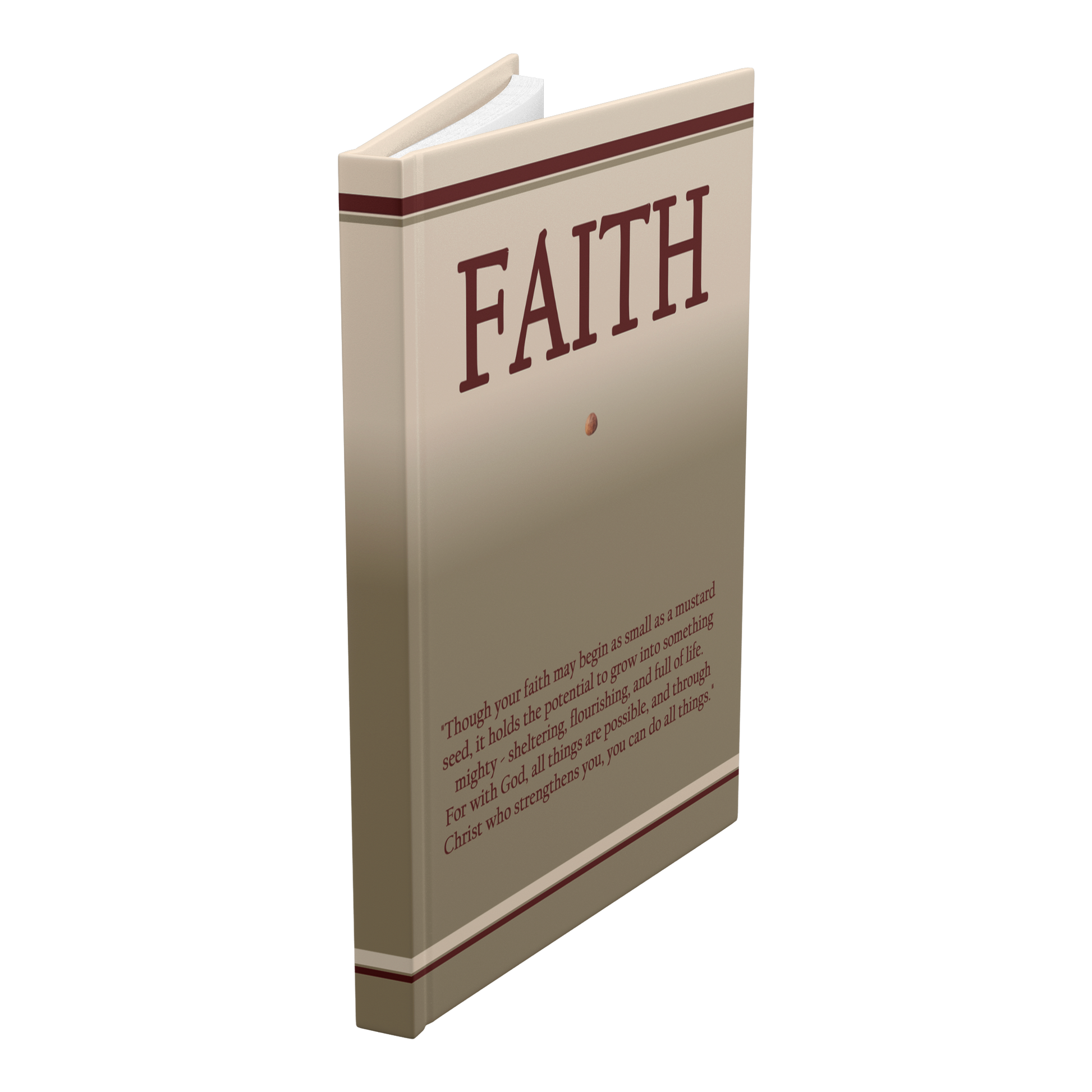 Mustard Seed Faith Journal - Above The Rest
