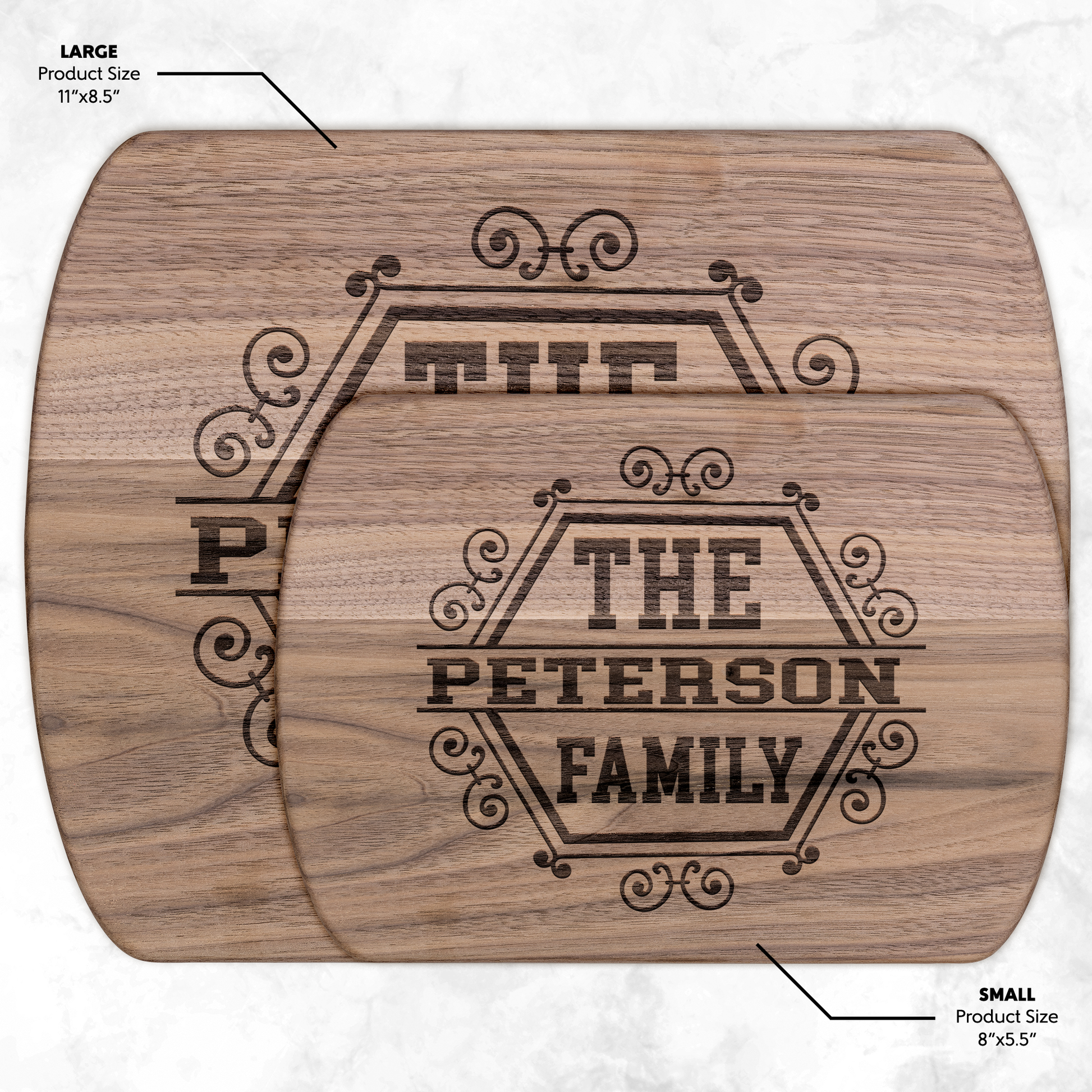 Personalized_Our_Family_Cutting_Board_Dark_H_Size_Options_Mockup.png