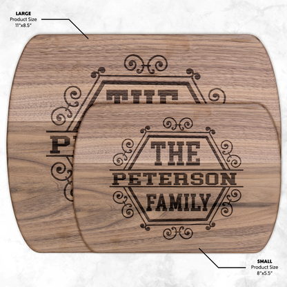 Personalized_Our_Family_Cutting_Board_Dark_H_Size_Options_Mockup.png