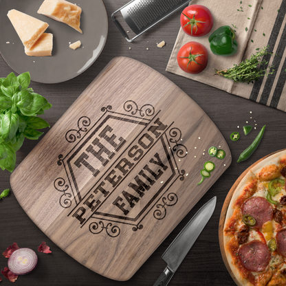 Personalized_Our_Family_Cutting_Board_Dark_Rounded_H_Lifestyle_Mockup.png