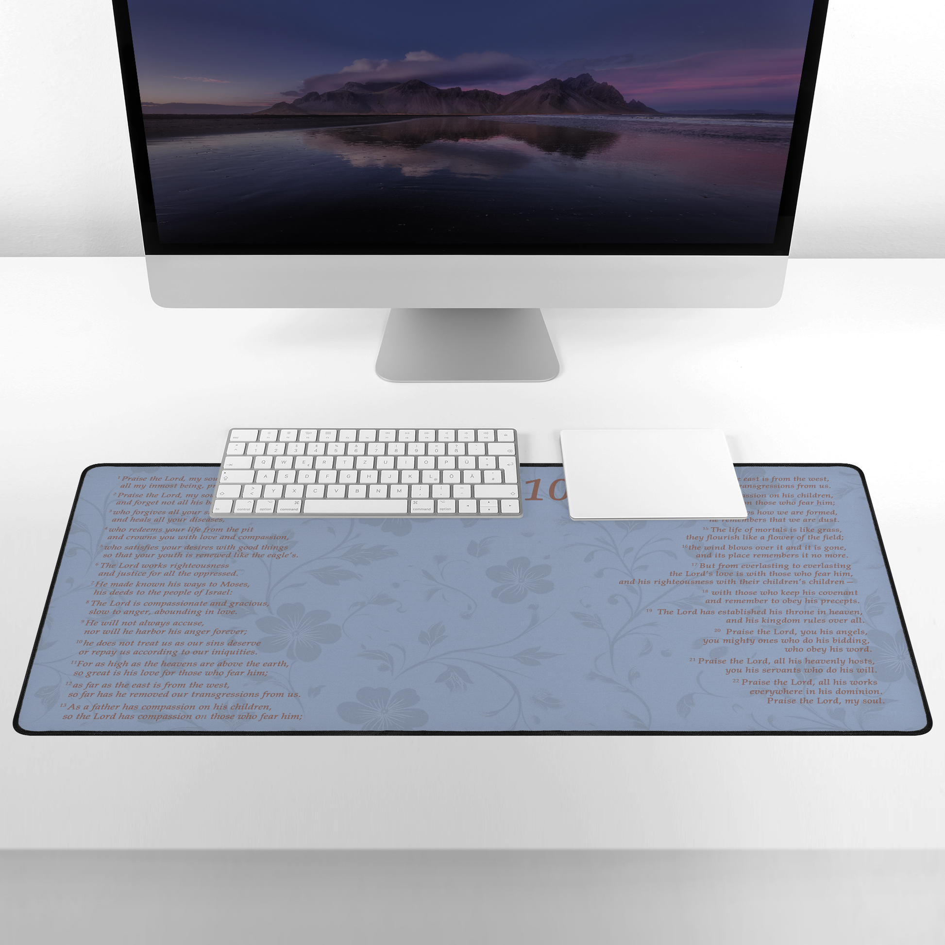 Psalms 103 Dask Mat - Above The Rest