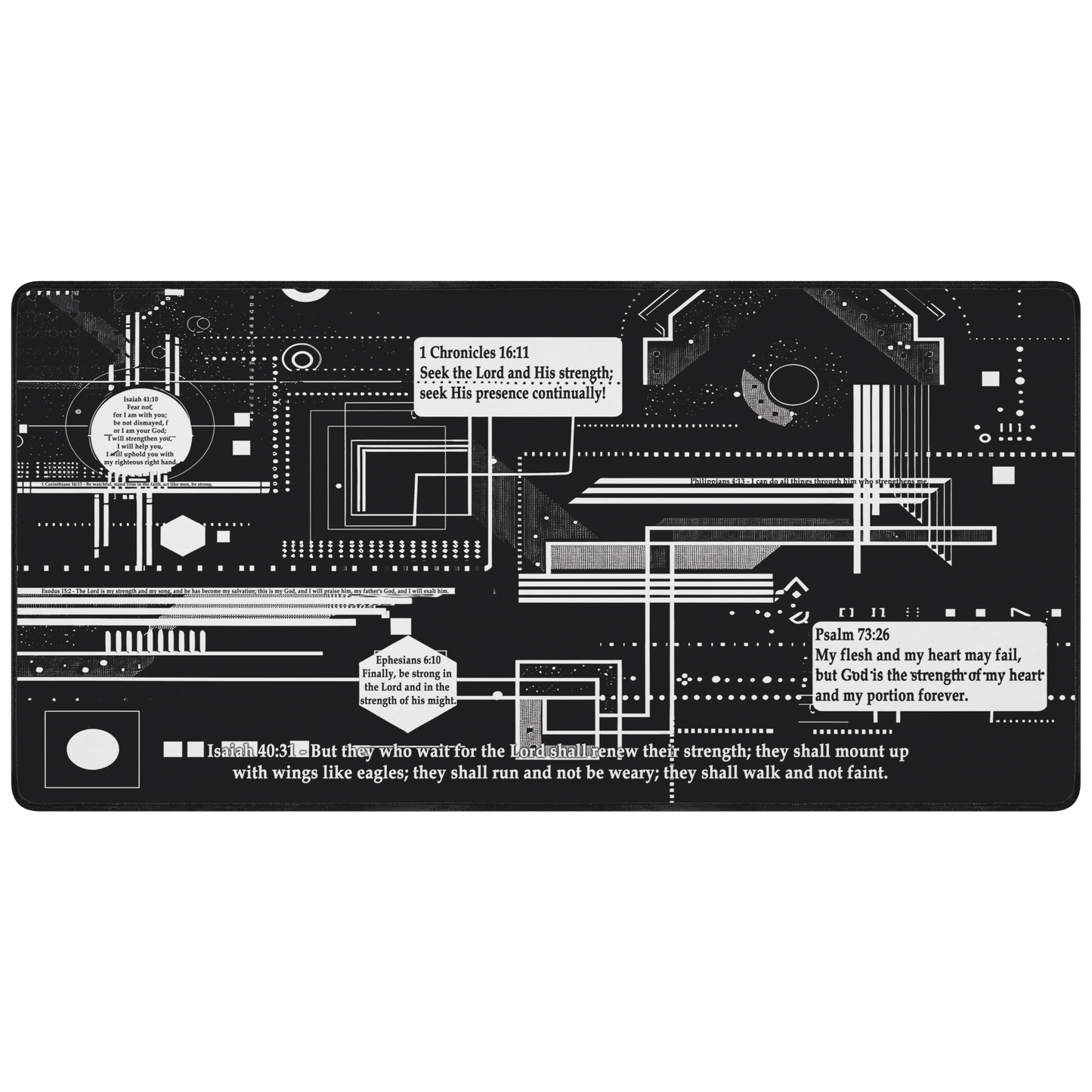Strength Desk Mat - Above The Rest