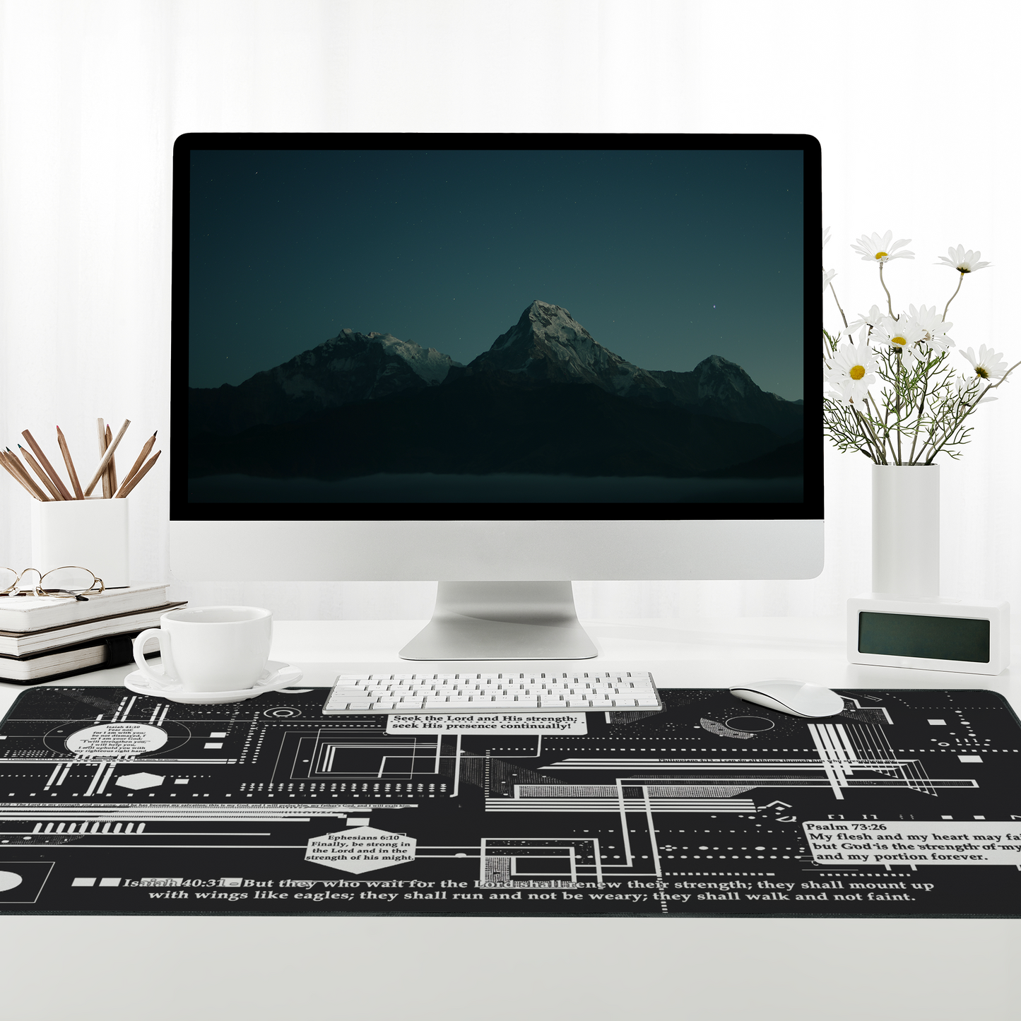 Strength Desk Mat - Above The Rest