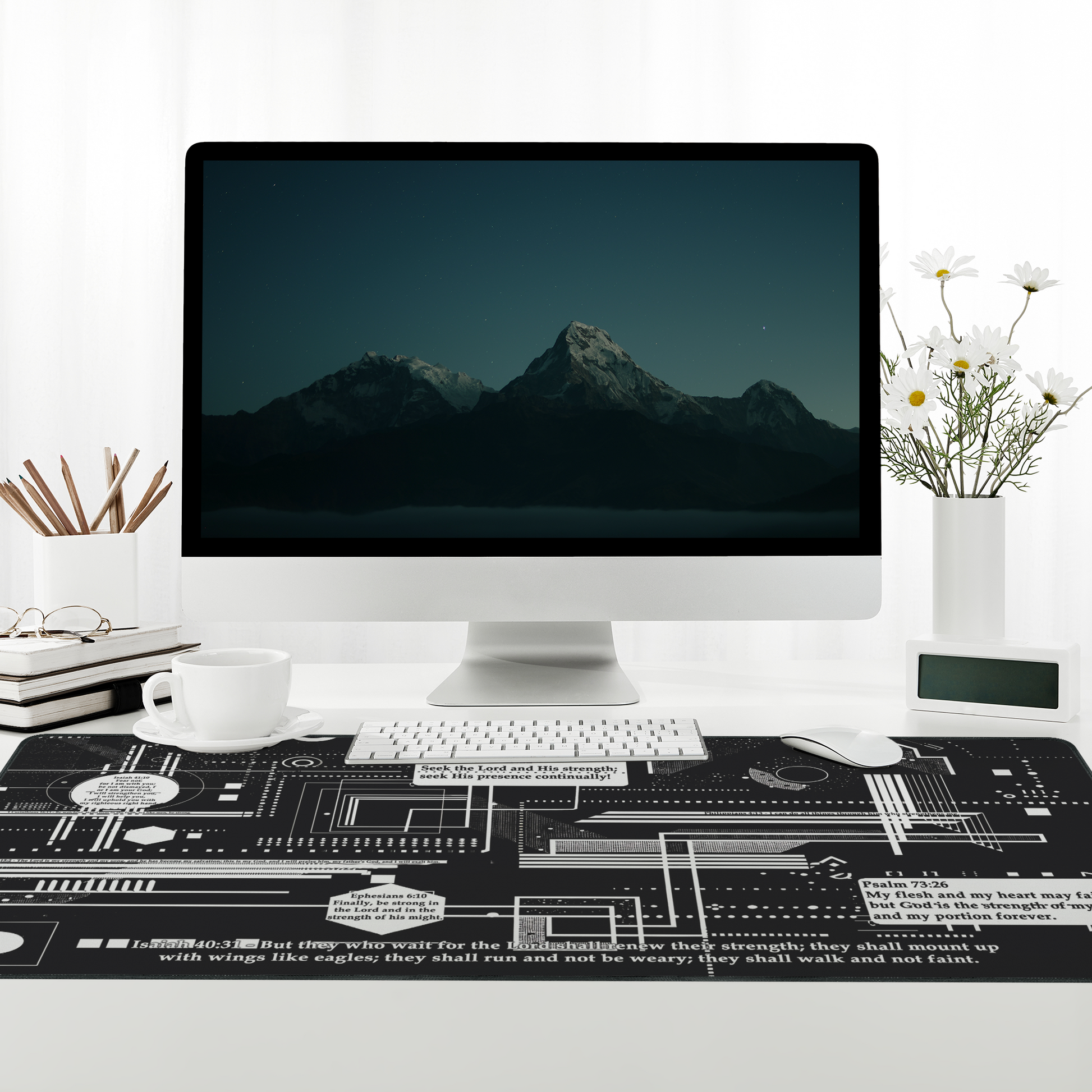 Strength Desk Mat - Above The Rest