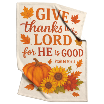 The_Lord_is_Gooid_Fall_Blanket_V_Blanket_Top_Bottom_Folds_Mockup.png