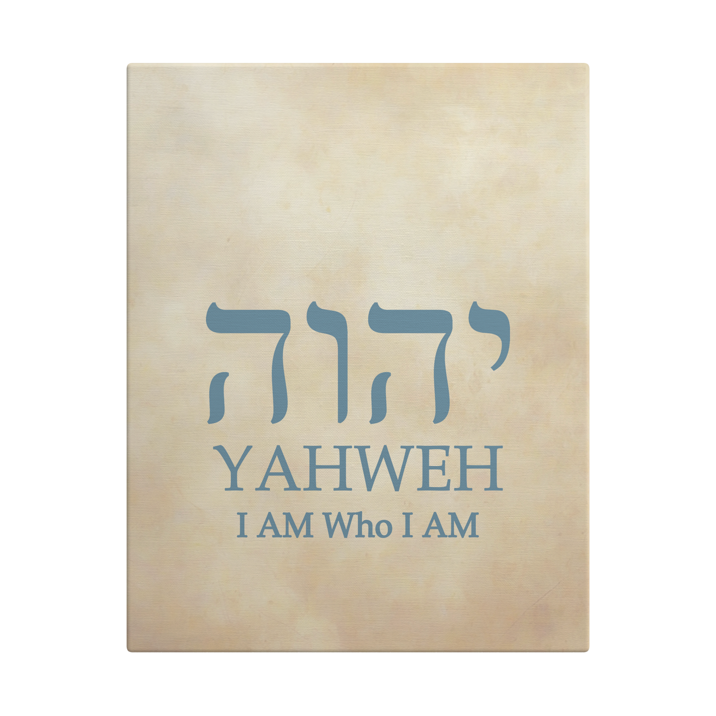 YAHWEH Canvas Wall Decor - Above The Rest