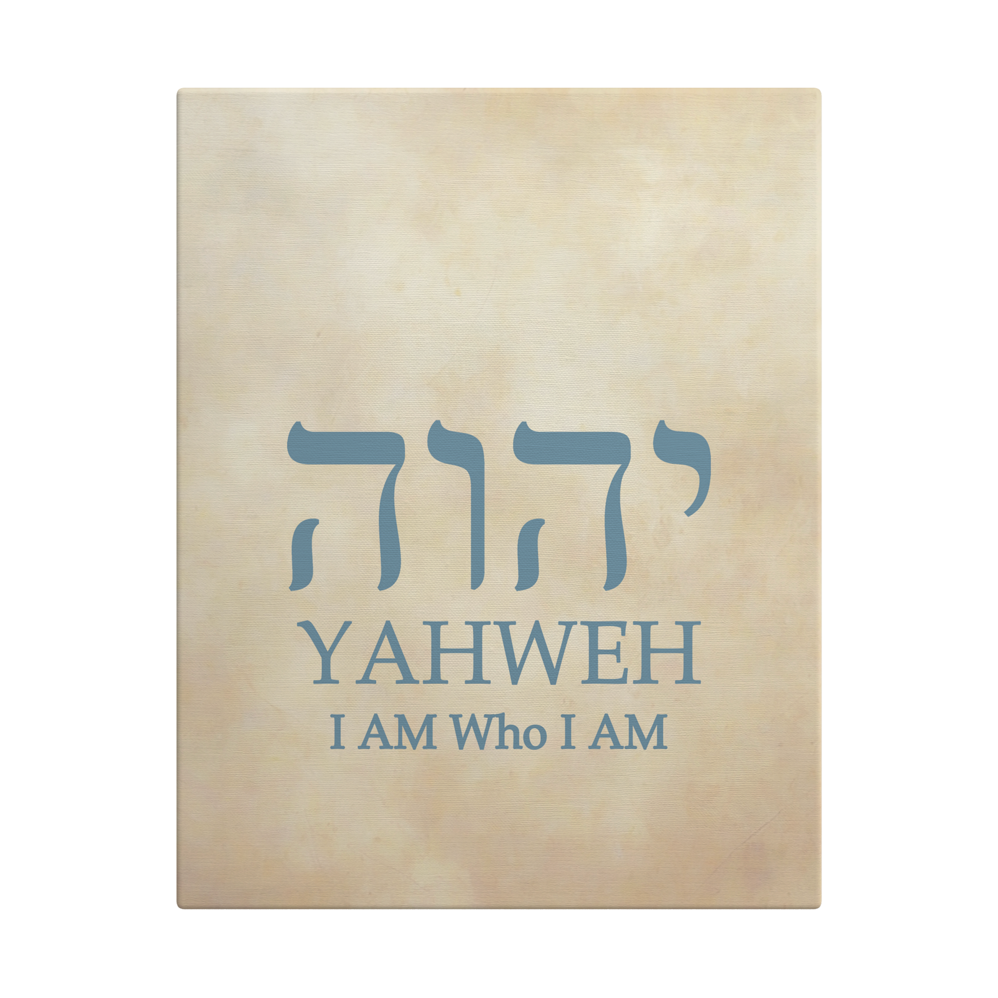 YAHWEH Canvas Wall Decor - Above The Rest