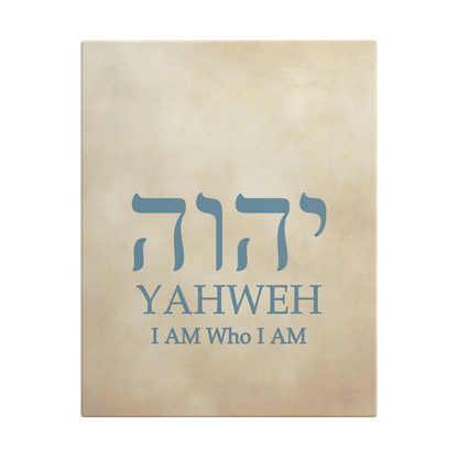 YAHWEH Canvas Wall Decor - Above The Rest